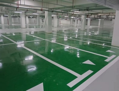 鸡西鸡西小区停车场标线
